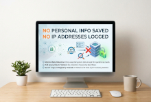No personal info necessary